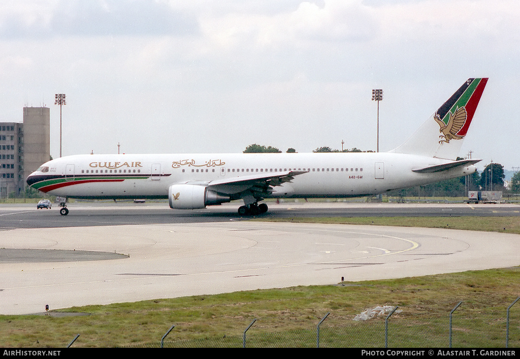 Aircraft Photo of A4O-GW | Boeing 767-3P6/ER | Gulf Air | AirHistory.net #81587