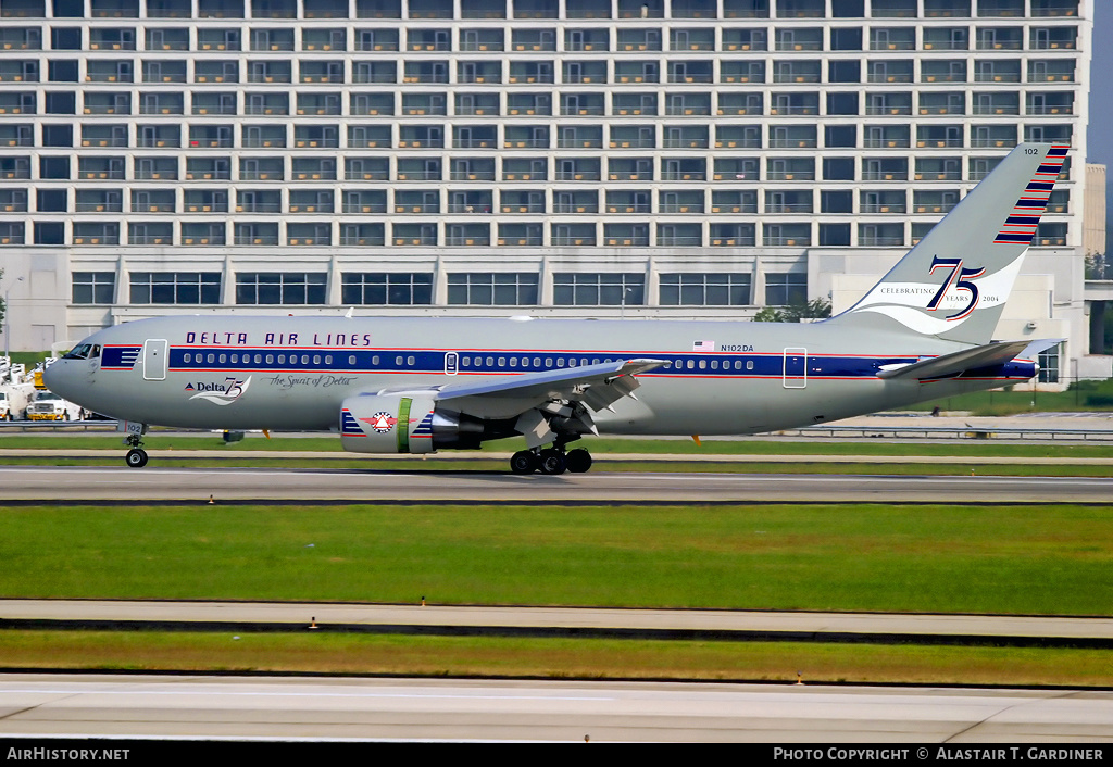 Aircraft Photo of N102DA | Boeing 767-232 | Delta Air Lines | AirHistory.net #81588