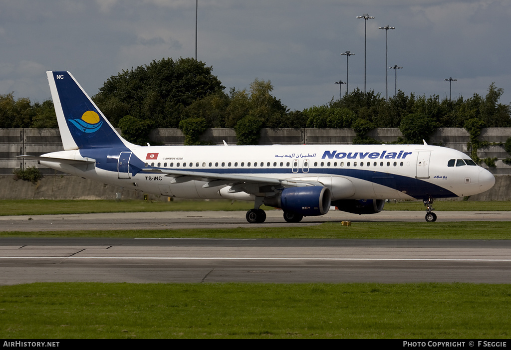 Aircraft Photo of TS-INC | Airbus A320-214 | Nouvelair Tunisie | AirHistory.net #81608