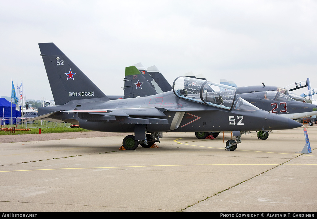 Aircraft Photo of 52 white | Yakovlev Yak-130 | Russia - Air Force | AirHistory.net #81619