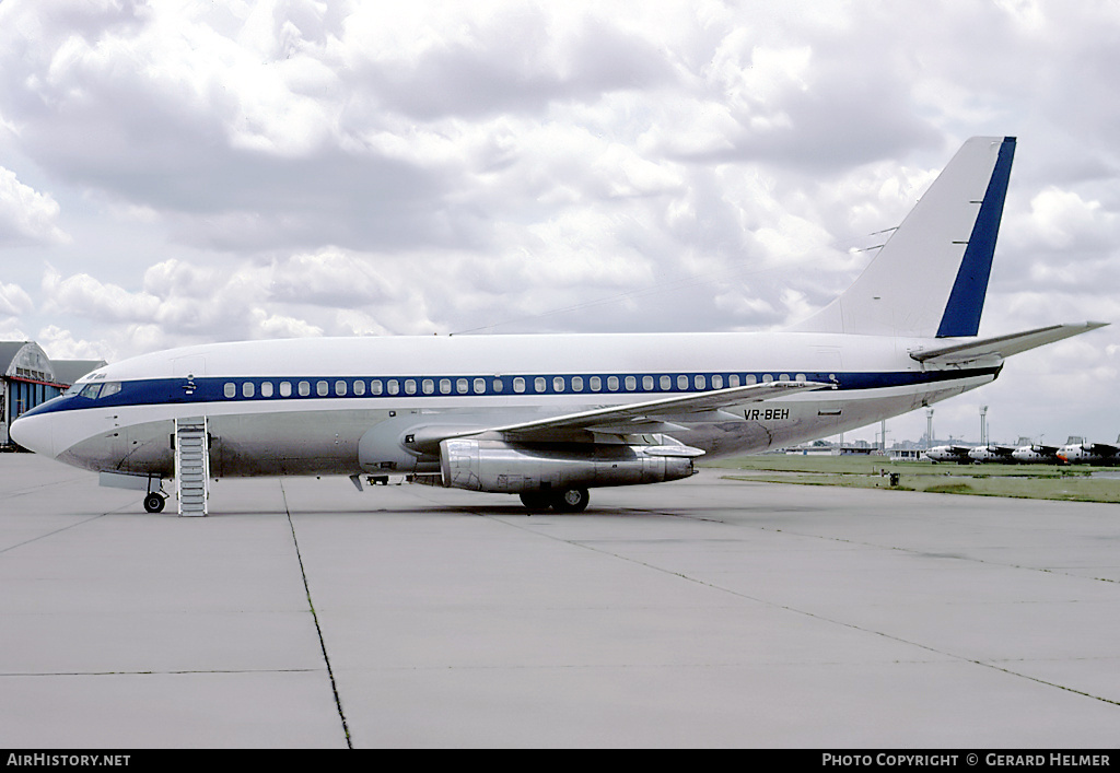 Aircraft Photo of VR-BEH | Boeing 737-2A6 | AirHistory.net #81631