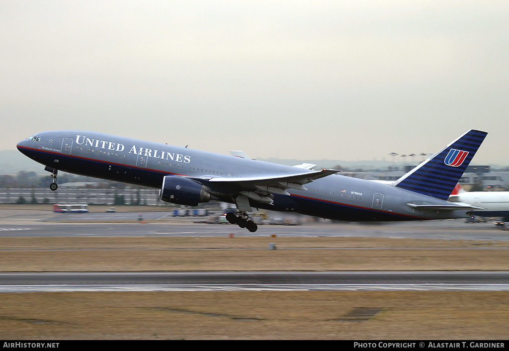 Aircraft Photo of N796UA | Boeing 777-222/ER | United Airlines | AirHistory.net #81635