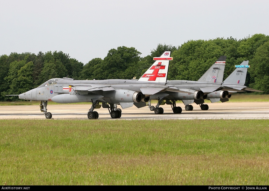 Aircraft Photo of XZ103 | Sepecat Jaguar GR3A | UK - Air Force | AirHistory.net #81640