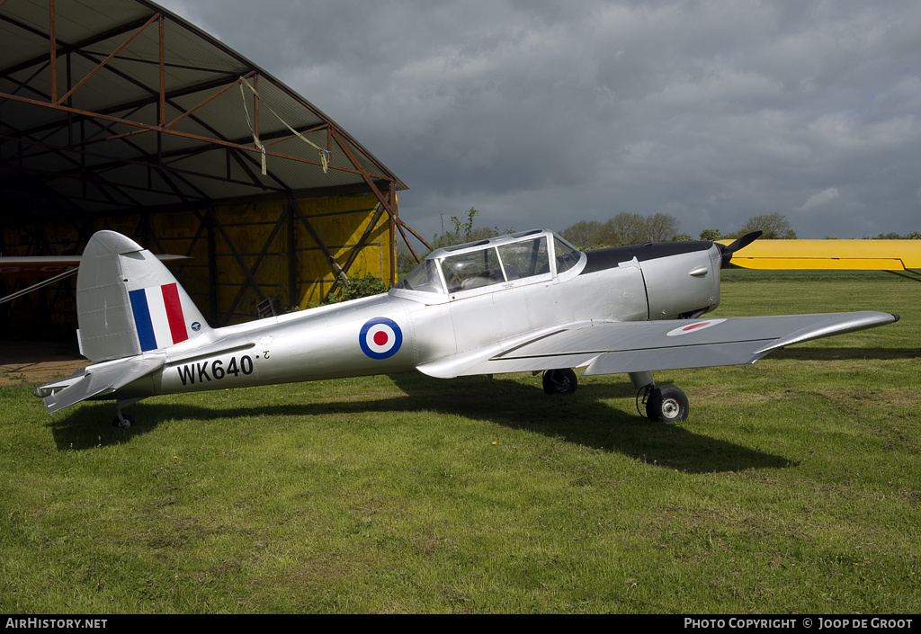 Aircraft Photo of G-CERD / WK640 | De Havilland Canada DHC-1 Chipmunk Mk22 | UK - Air Force | AirHistory.net #81649