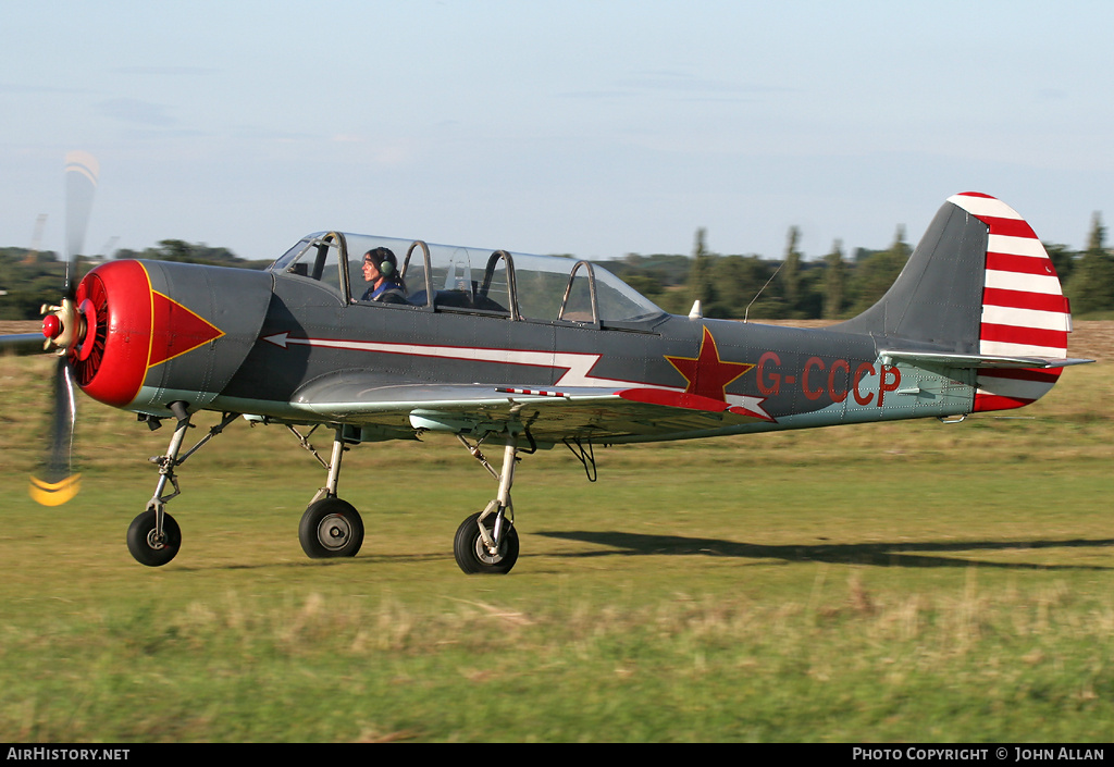 Aircraft Photo of G-CCCP | Yakovlev Yak-52 | Soviet Union - Air Force | AirHistory.net #81664