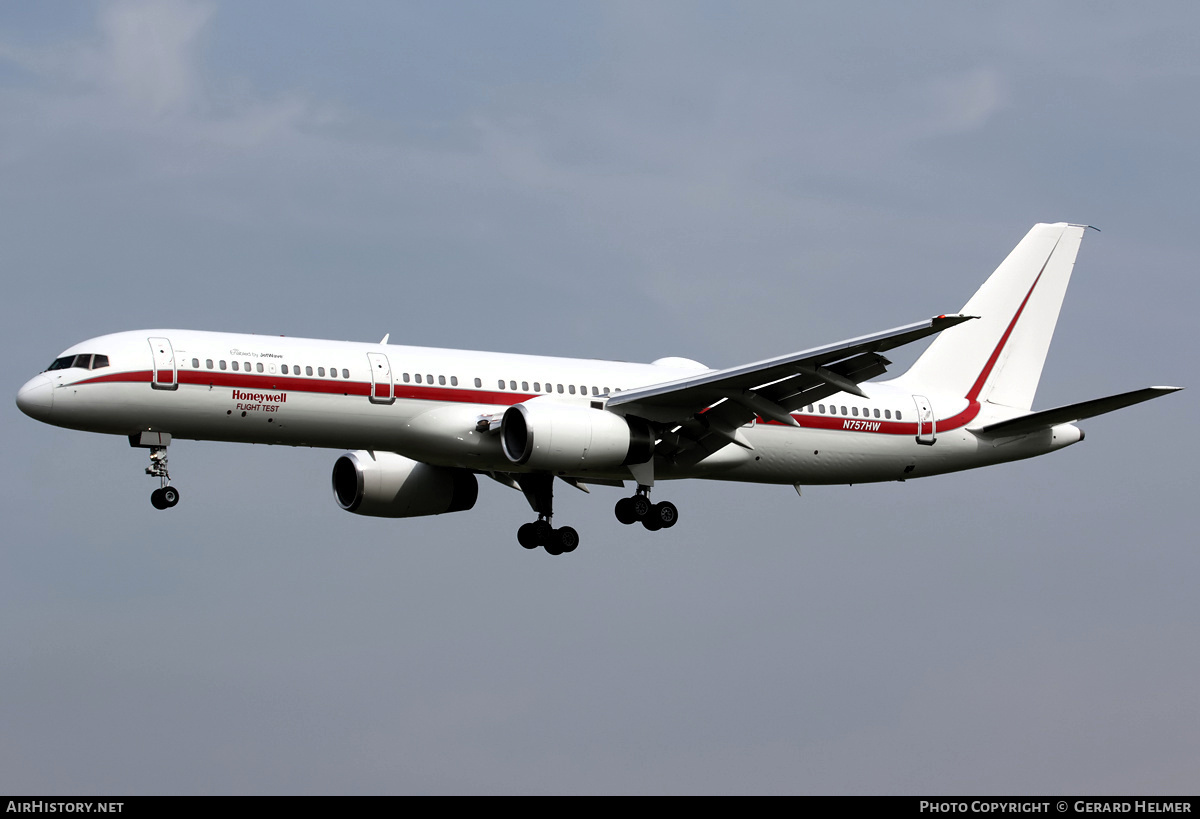 Aircraft Photo of N757HW | Boeing 757-225 | Honeywell Flight Test | AirHistory.net #81680