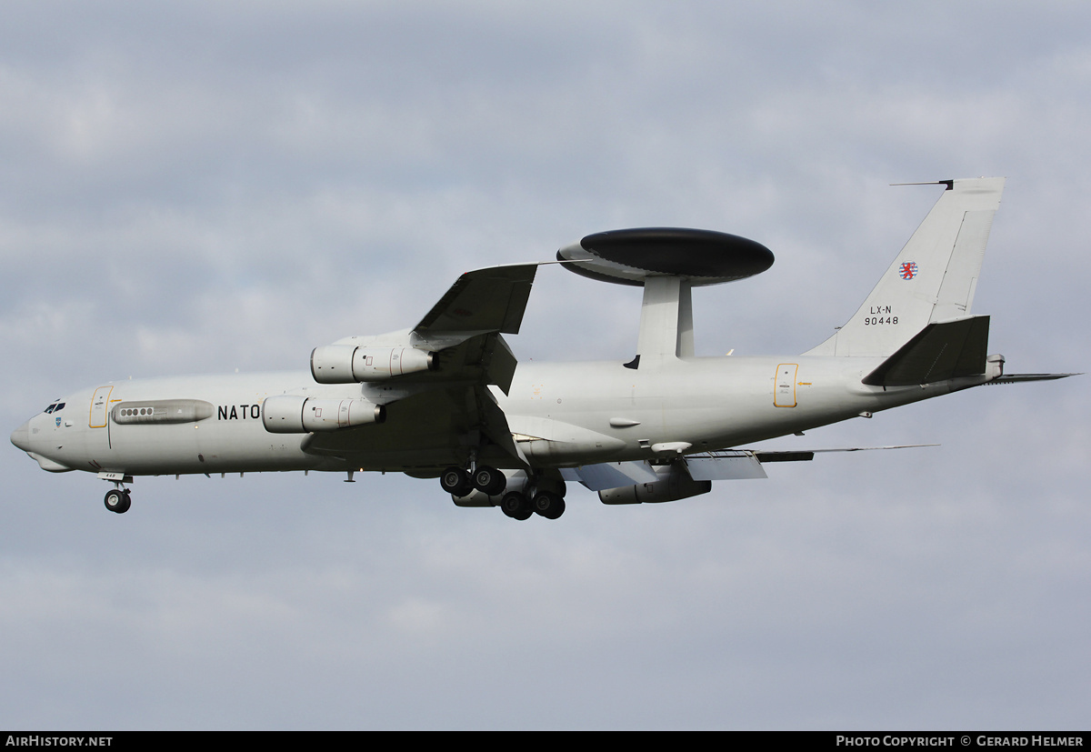 Aircraft Photo of LX-N90448 | Boeing E-3A Sentry | Luxembourg - NATO | AirHistory.net #81686