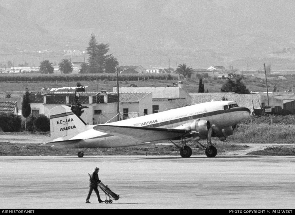 Aircraft Photo of EC-AHA | Douglas C-47D Skytrain | Iberia | AirHistory.net #81691