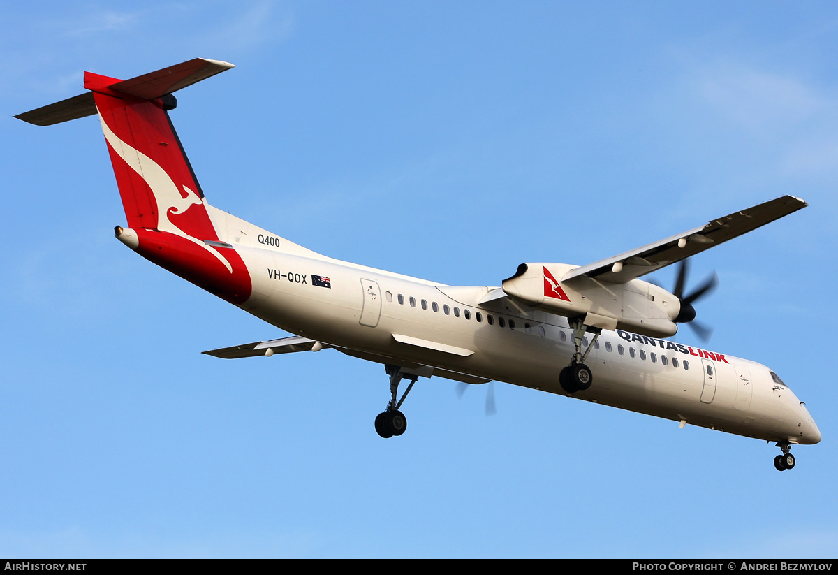 Aircraft Photo of VH-QOX | Bombardier DHC-8-402 Dash 8 | QantasLink | AirHistory.net #81701