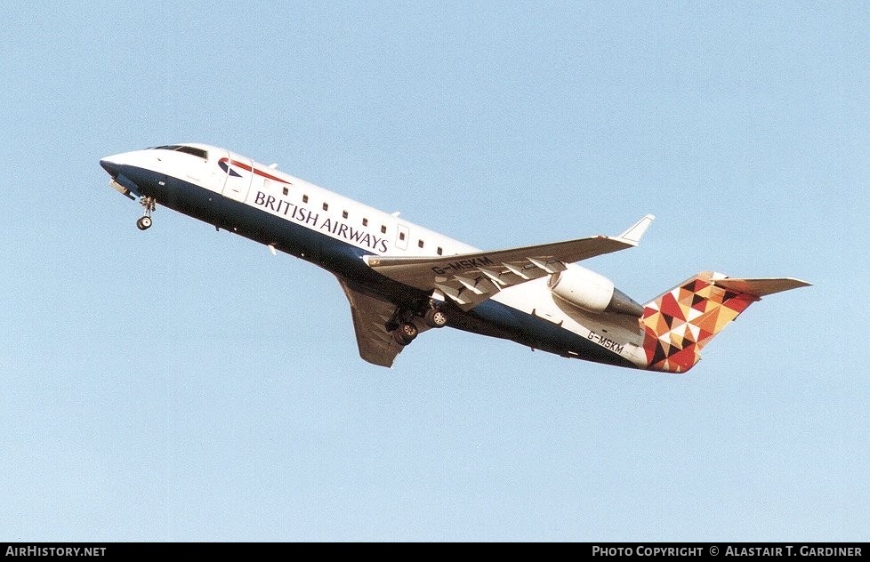 Aircraft Photo of G-MSKM | Bombardier CRJ-200LR (CL-600-2B19) | British Airways | AirHistory.net #81715