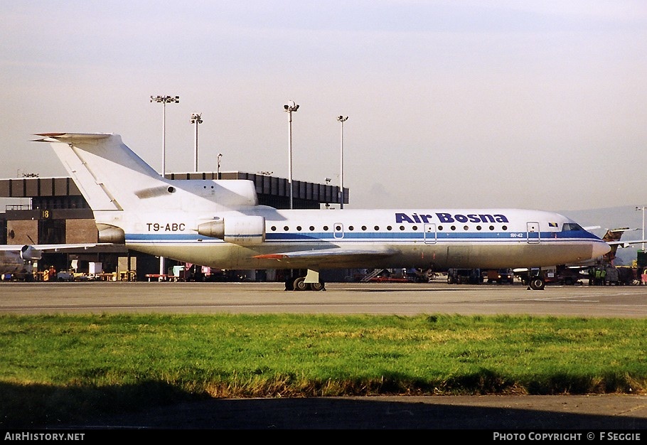 Aircraft Photo of T9-ABC | Yakovlev Yak-42 | Air Bosna | AirHistory.net #81717