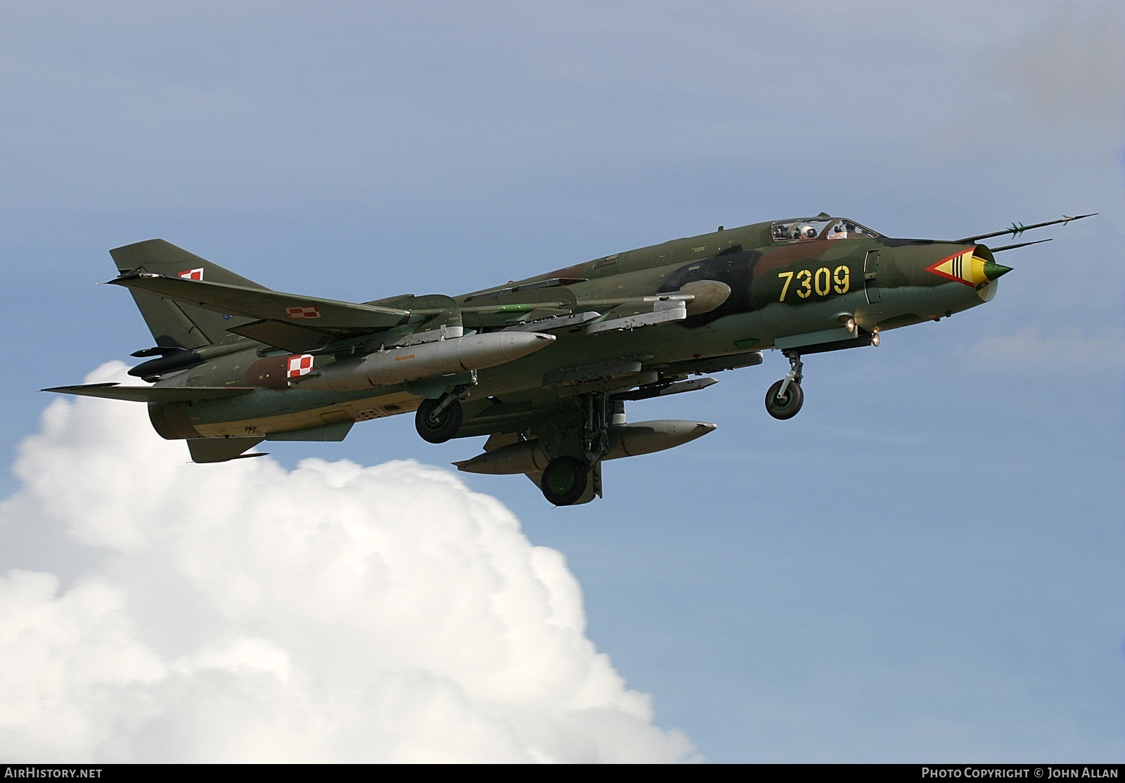 Aircraft Photo of 7309 | Sukhoi Su-22M4 | Poland - Air Force | AirHistory.net #81726