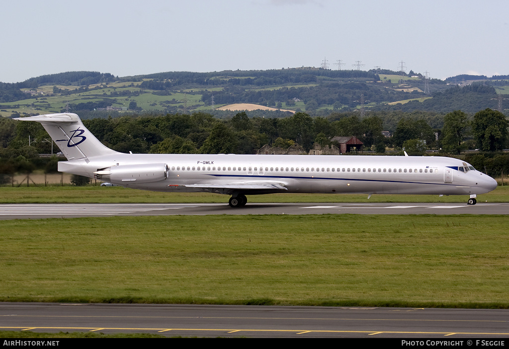 Aircraft Photo of F-GMLK | McDonnell Douglas MD-83 (DC-9-83) | Blue Line | AirHistory.net #81735