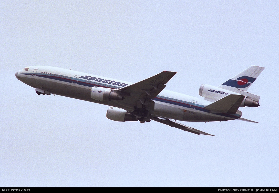 Aircraft Photo of EC-DUG | McDonnell Douglas DC-10-30 | Spantax | AirHistory.net #81736