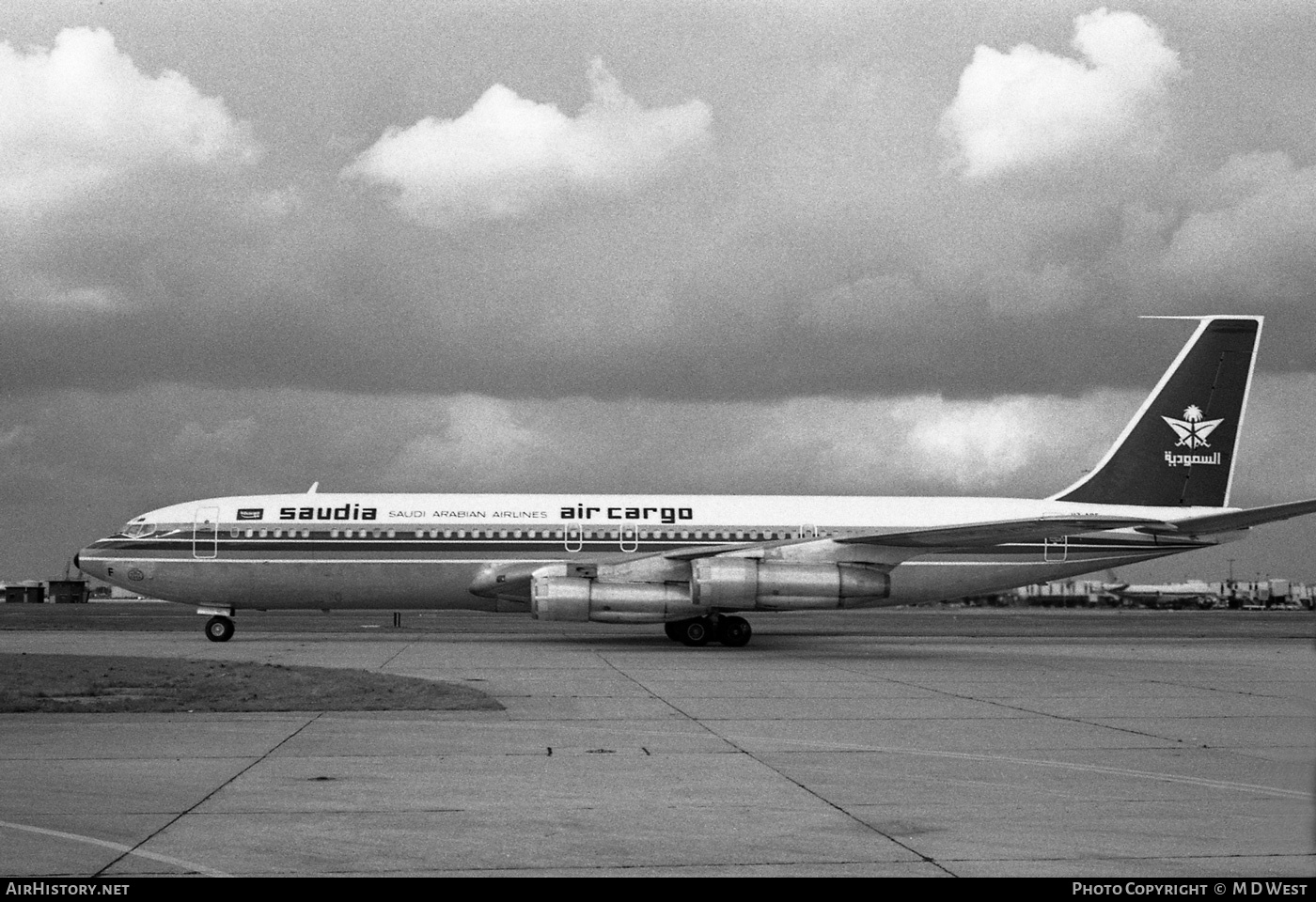 Aircraft Photo of HZ-ACF | Boeing 707-373C | Saudia - Saudi Arabian Airlines Cargo | AirHistory.net #81746
