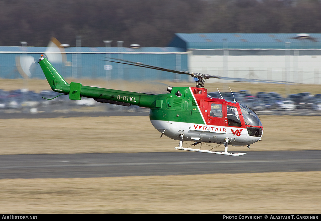 Aircraft Photo of G-BTKL | MBB BO-105DB-4 | Veritair | AirHistory.net #81754