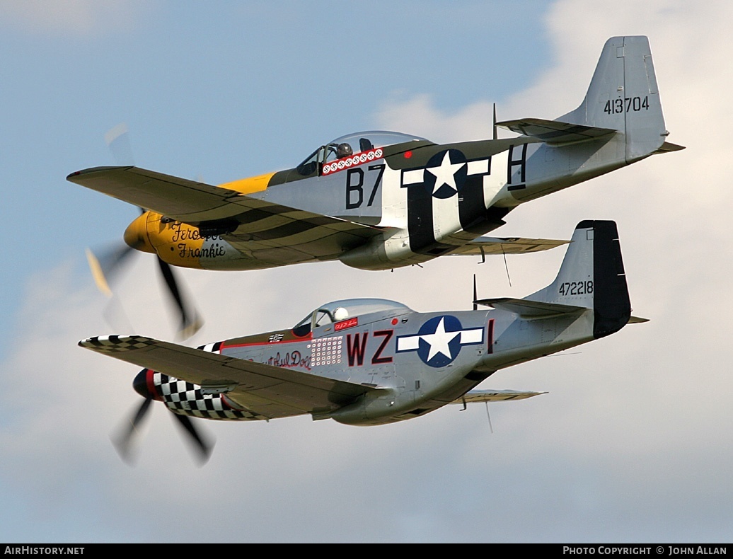 Aircraft Photo of G-BTCD / 413704 | North American P-51D Mustang | USA - Air Force | AirHistory.net #81759