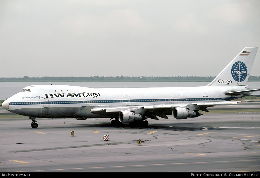 Aircraft Photo of N771PA | Boeing 747-121(A/SF) | Pan American World Airways - Pan Am Cargo | AirHistory.net #81776