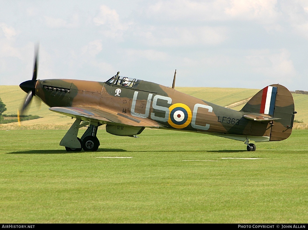 Aircraft Photo of LF363 | Hawker Hurricane Mk2C | UK - Air Force | AirHistory.net #81785