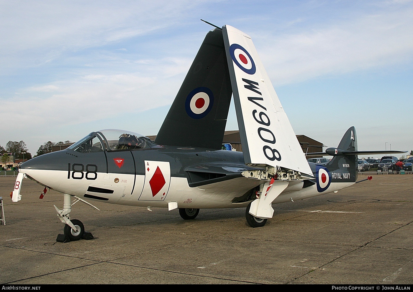 Aircraft Photo of WV908 | Hawker Sea Hawk FGA6 | UK - Navy | AirHistory.net #81788