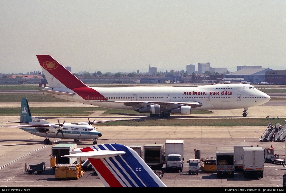 Aircraft Photo of VT-EBN | Boeing 747-237B | Air India | AirHistory.net #81791