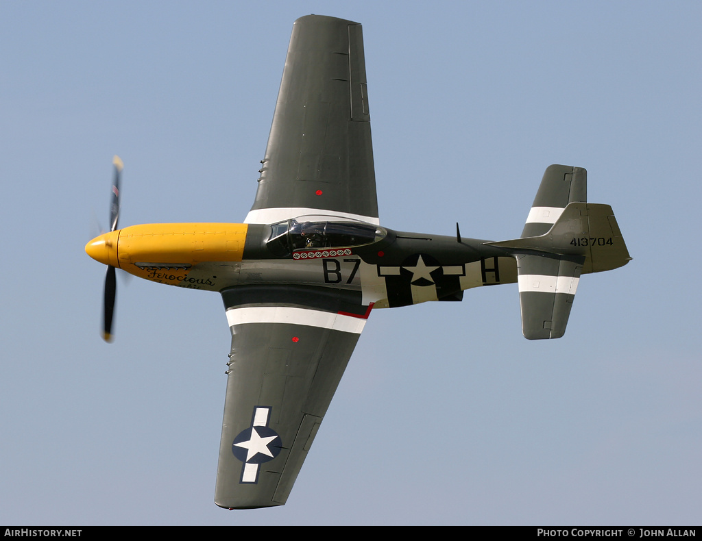 Aircraft Photo of G-BTCD / 413704 | North American P-51D Mustang | USA - Air Force | AirHistory.net #81799