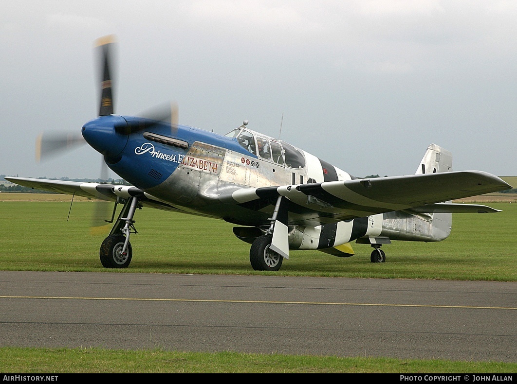 Aircraft Photo of G-PSIC / 325147 | North American P-51C Mustang | USA - Air Force | AirHistory.net #81802