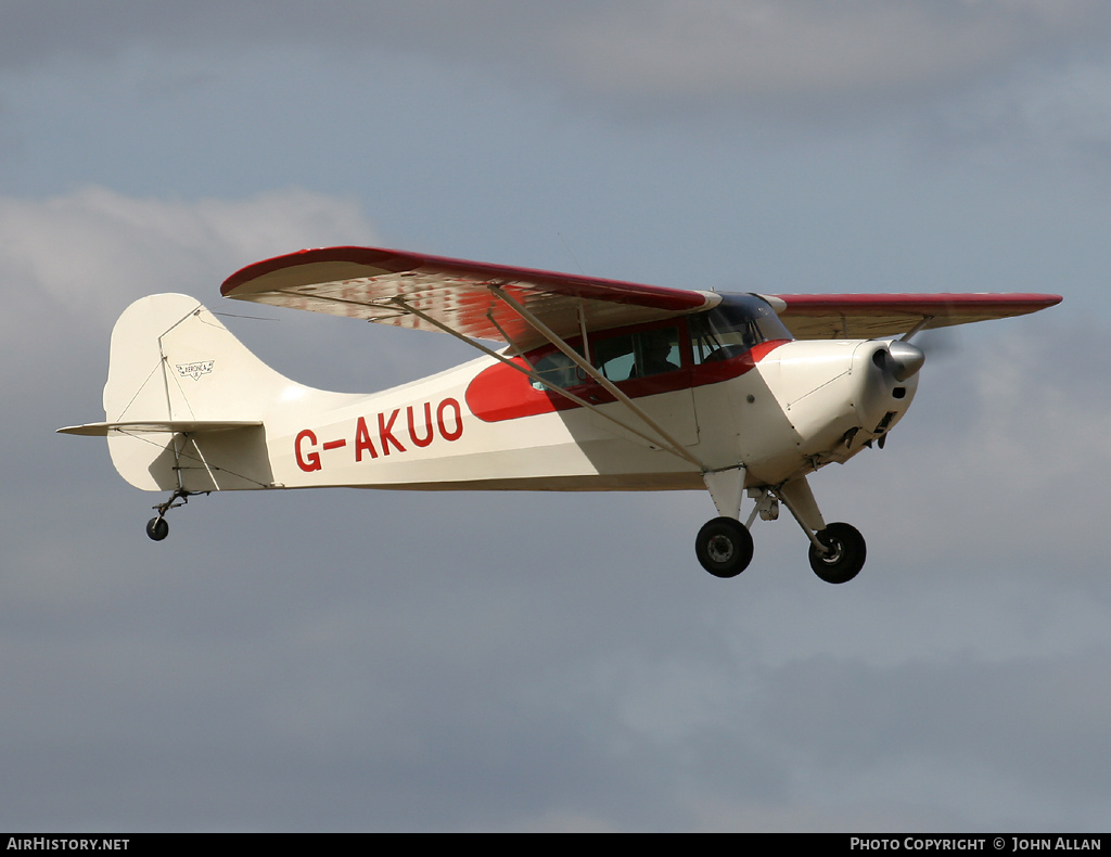 Aircraft Photo of G-AKUO | Aeronca 11AC Chief | AirHistory.net #81803