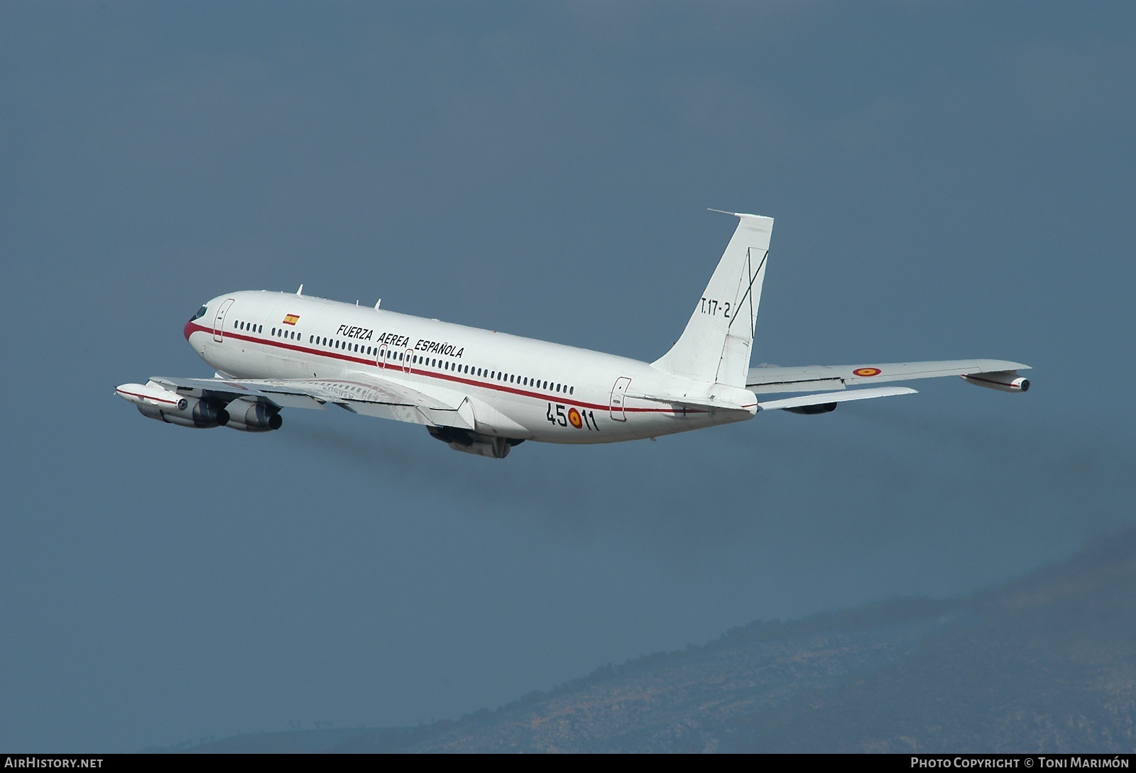 Aircraft Photo of T17-2 | Boeing 707-331C(KC) | Spain - Air Force | AirHistory.net #81823