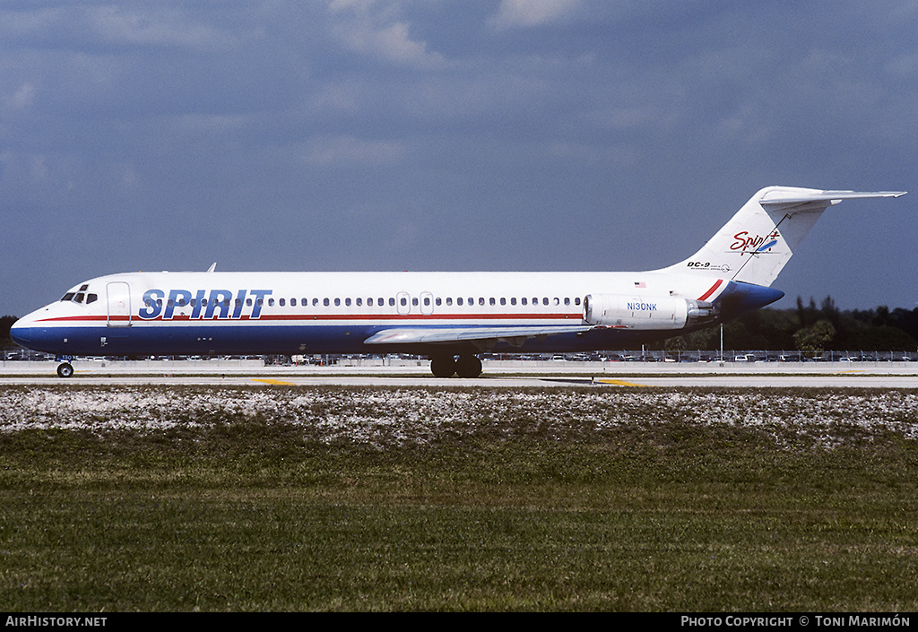 Aircraft Photo of N130NK | McDonnell Douglas DC-9-41 | Spirit Airlines | AirHistory.net #81833