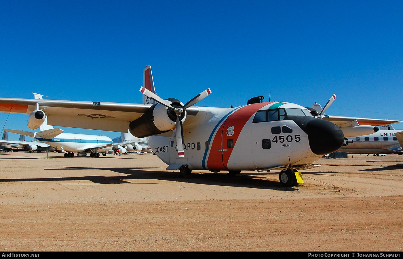 Aircraft Photo of 4505 | Fairchild C-123B Provider | USA - Coast Guard | AirHistory.net #81838