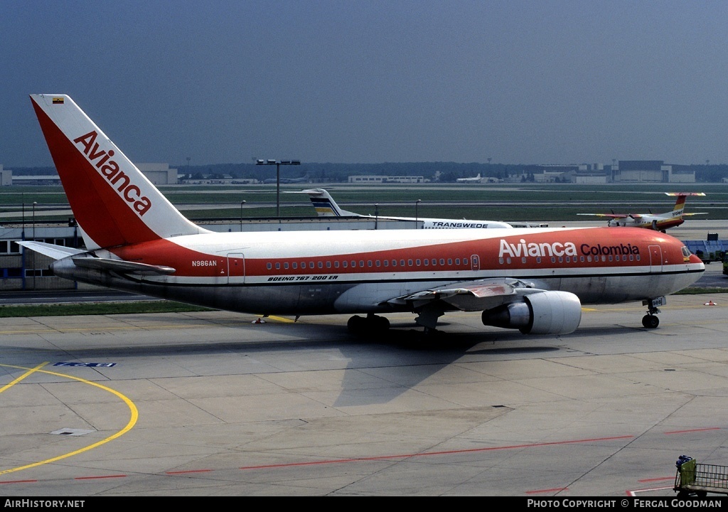 Aircraft Photo of N986AN | Boeing 767-259/ER | Avianca | AirHistory.net #81850