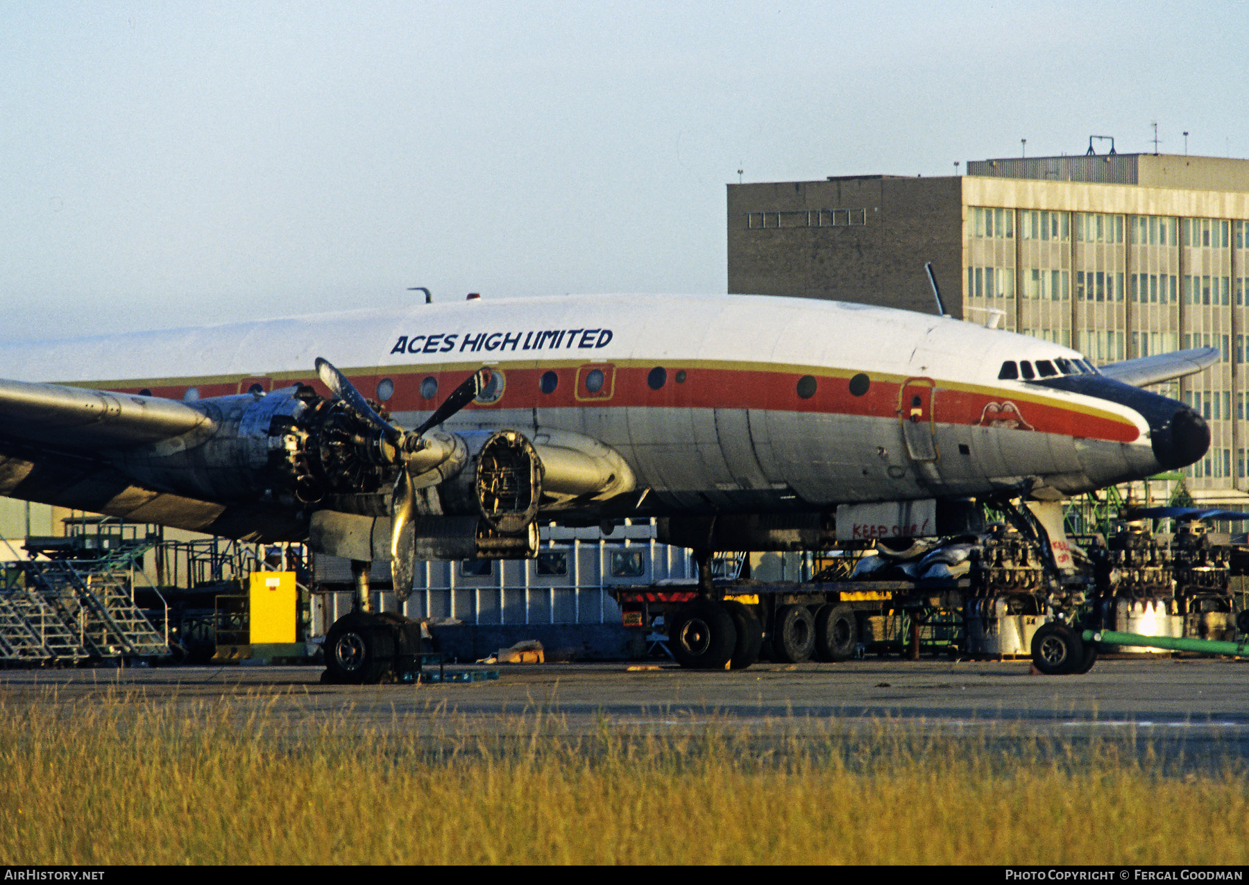 Aircraft Photo of N7777G | Lockheed L-749A(F) Constellation | Aces High | AirHistory.net #81854
