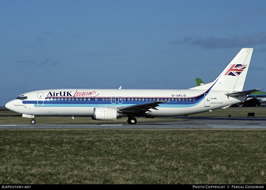 Aircraft Photo of G-UKLG | Boeing 737-42C | Air UK Leisure | AirHistory.net #81863