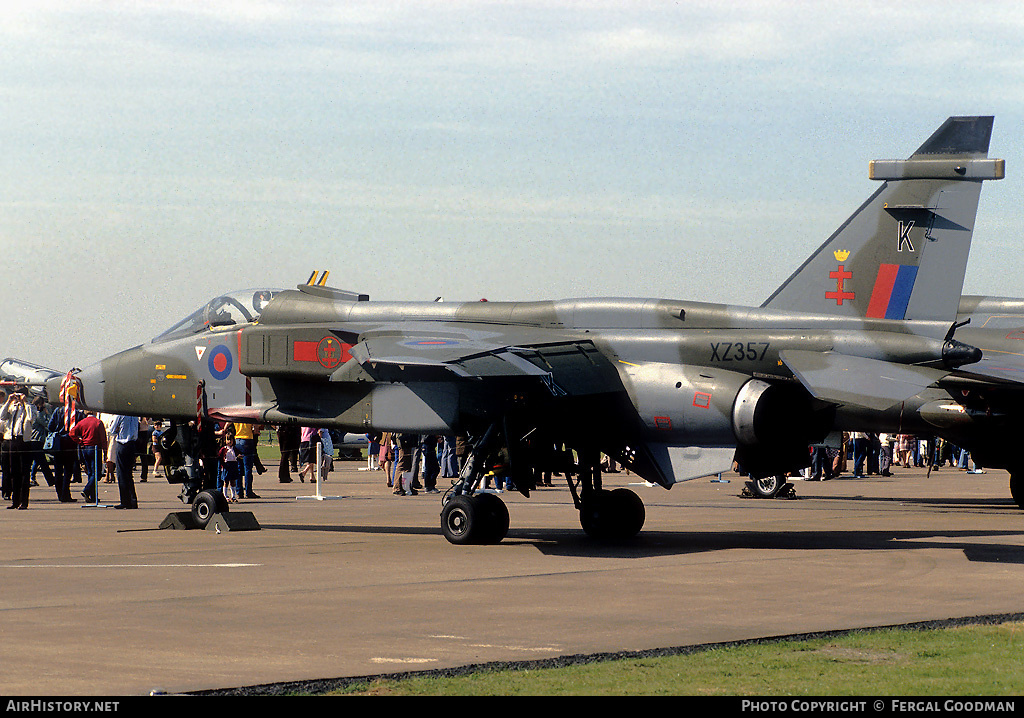 Aircraft Photo of XZ357 | Sepecat Jaguar GR1 | UK - Air Force | AirHistory.net #81876