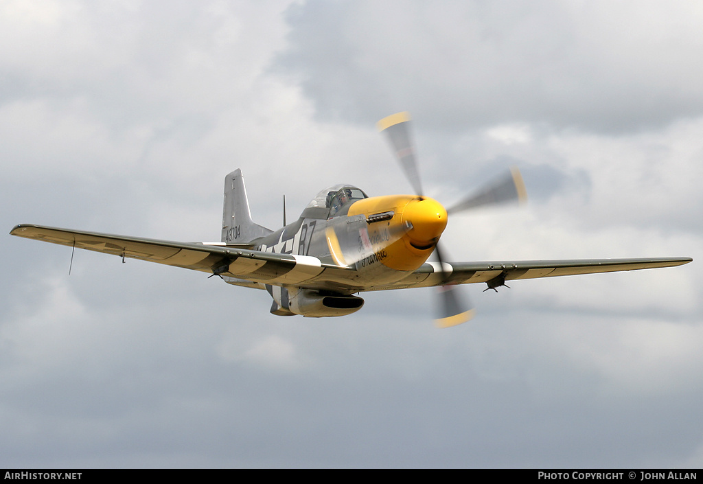 Aircraft Photo of G-BTCD / 413704 | North American P-51D Mustang | USA - Air Force | AirHistory.net #81890