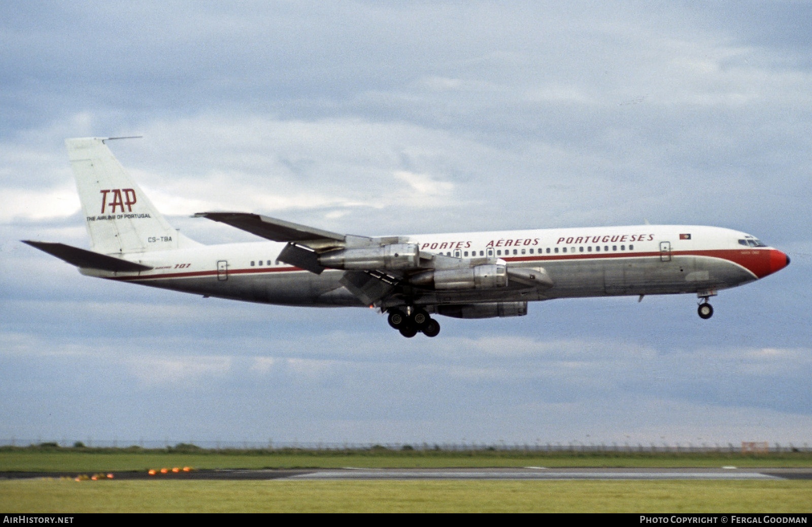 Aircraft Photo of CS-TBA | Boeing 707-382B | TAP - Transportes Aéreos Portugueses | AirHistory.net #81912