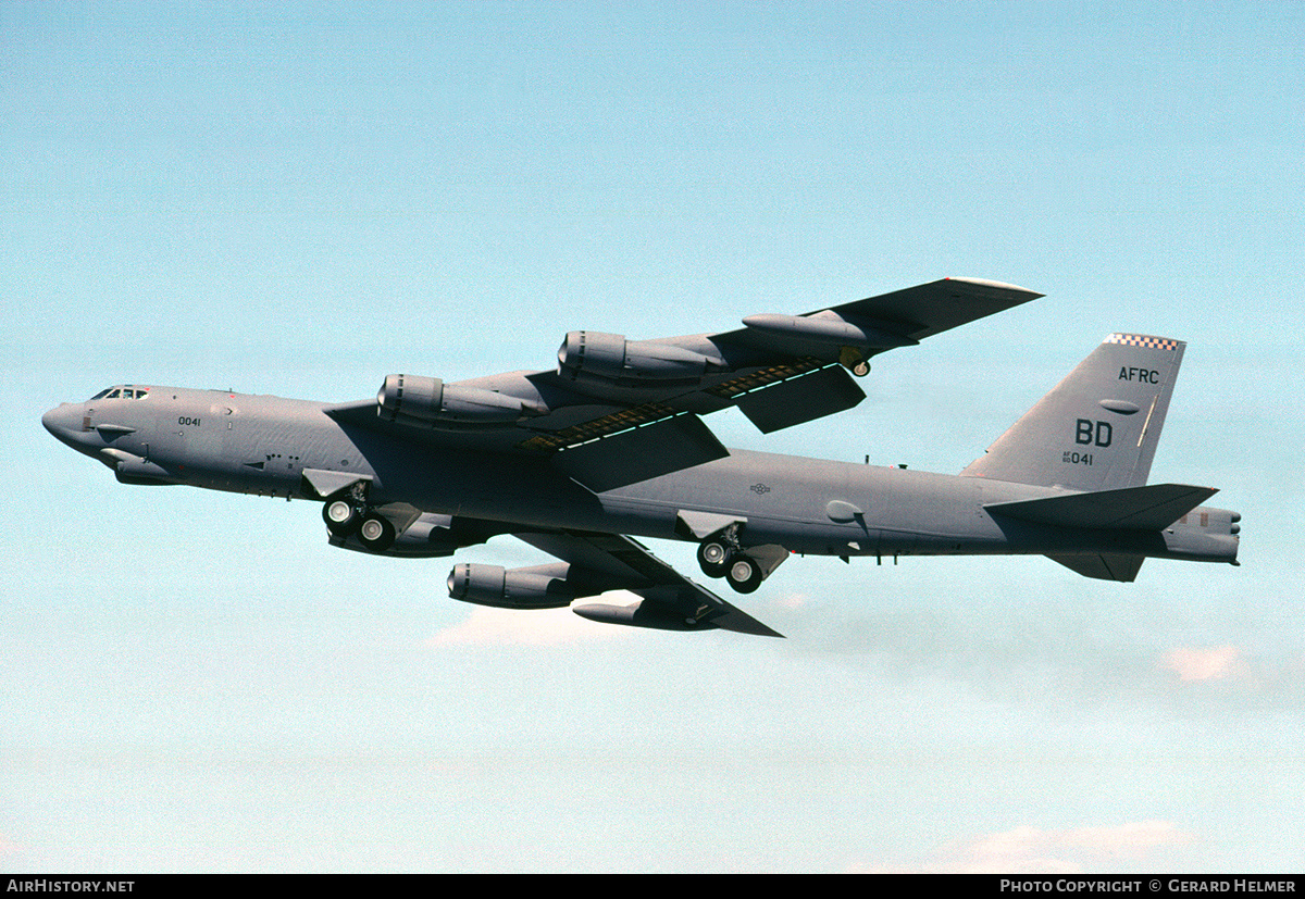 Aircraft Photo of 60-0041 / AF60-041 | Boeing B-52H Stratofortress | USA - Air Force | AirHistory.net #81920