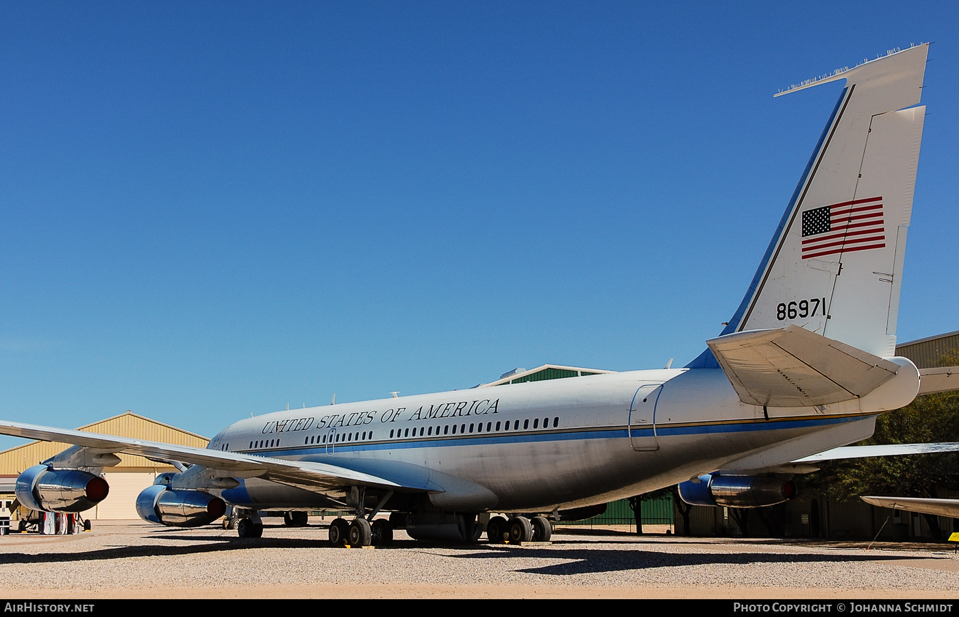 Aircraft Photo of 58 6971 86971 Boeing VC 137B 707 153B USA Air Force AirHistory 81924