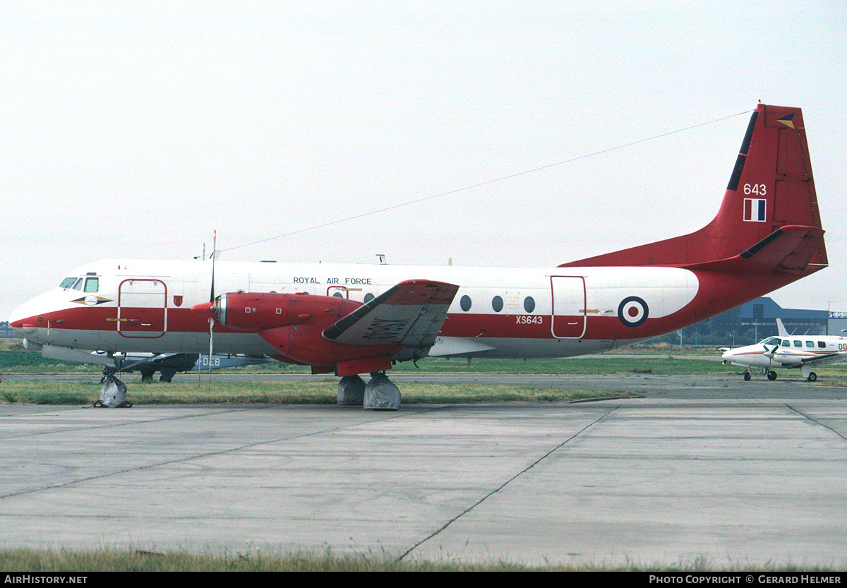 Aircraft Photo of XS643 | Hawker Siddeley HS-780 Andover E3A | UK - Air Force | AirHistory.net #81932