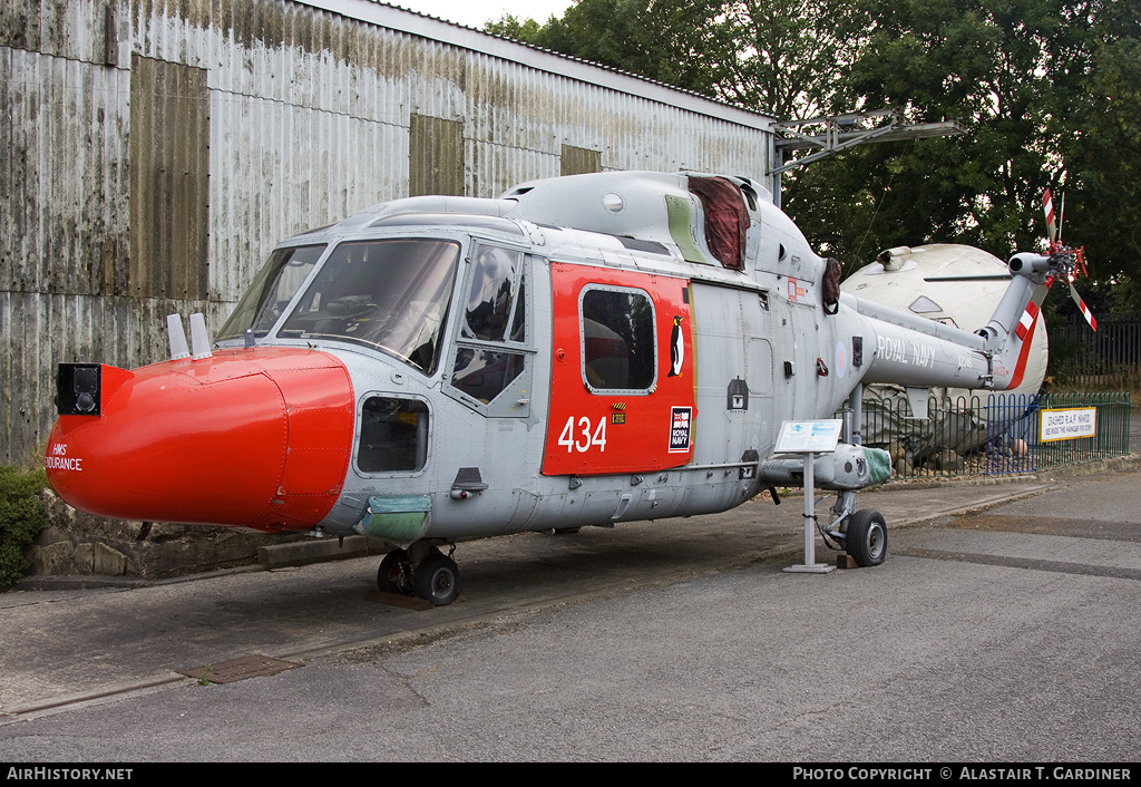 Aircraft Photo of XZ246 | Westland WG-13 Lynx HAS3ICE | UK - Navy | AirHistory.net #81935