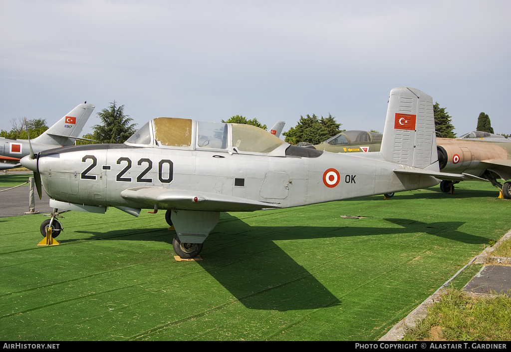 Aircraft Photo of 54-5220 / 2-220 | Beech T-34A Mentor (A45) | Turkey - Air Force | AirHistory.net #81949