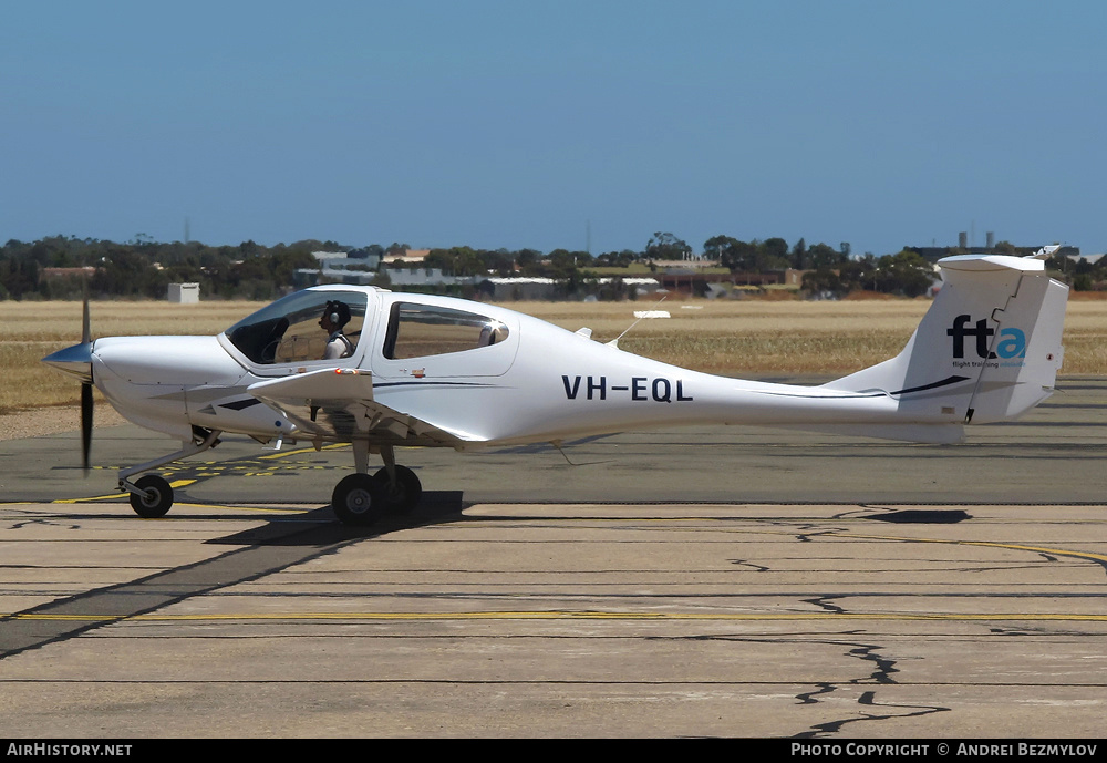 Aircraft Photo of VH-EQL | Diamond DA40-180 Diamond Star | Flight Training Adelaide - FTA | AirHistory.net #81954