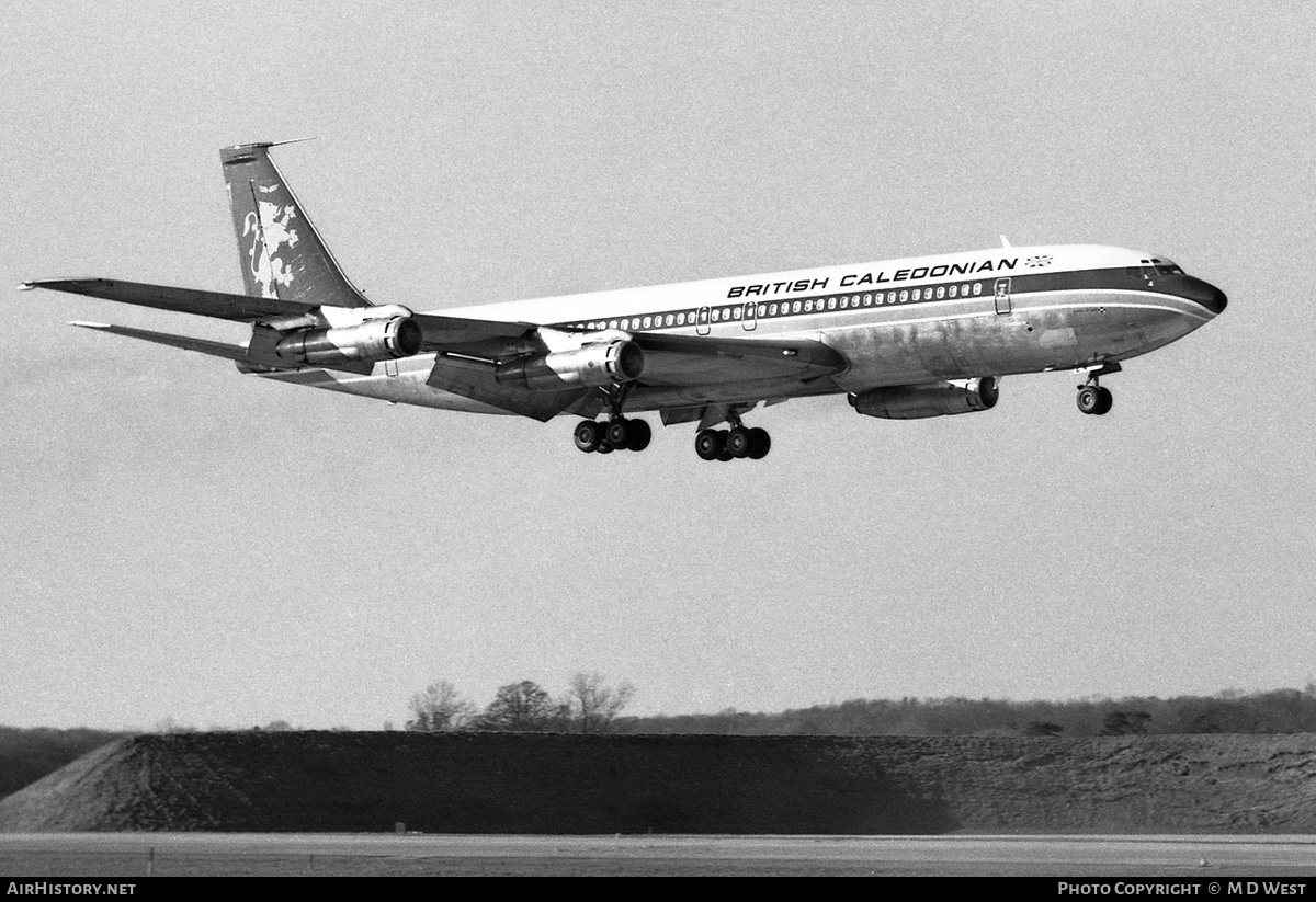 Aircraft Photo of G-BDCN | Boeing 707-349C | British Caledonian Airways | AirHistory.net #81964