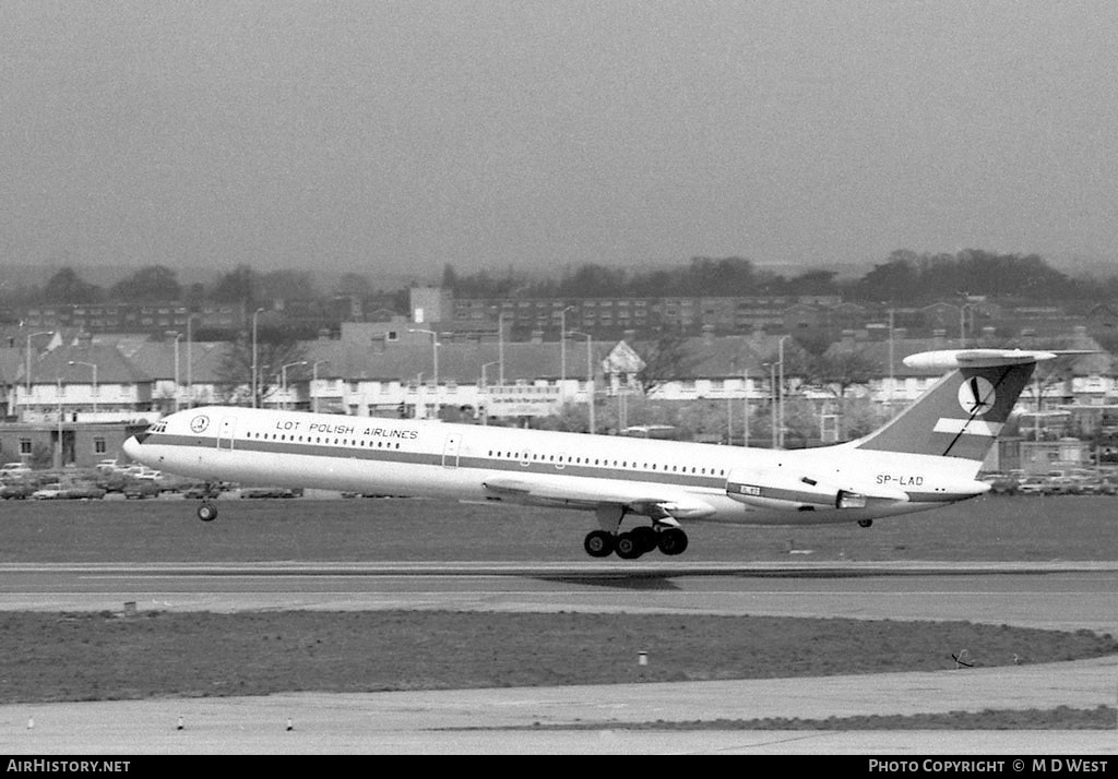 Aircraft Photo of SP-LAD | Ilyushin Il-62 | LOT Polish Airlines - Polskie Linie Lotnicze | AirHistory.net #81966