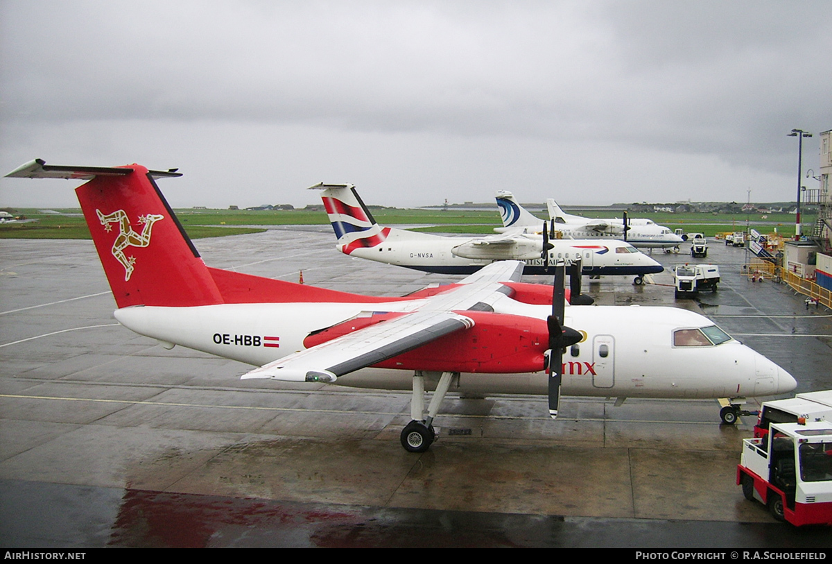 Aircraft Photo of OE-HBB | Bombardier DHC-8-201Q Dash 8 | EuroManx | AirHistory.net #81967