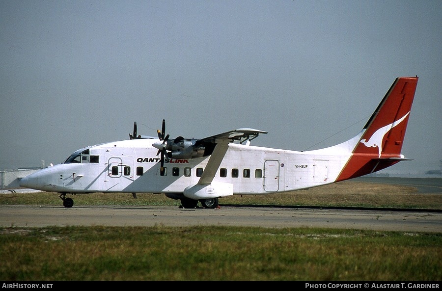 Aircraft Photo of VH-SUF | Short 360-300 | QantasLink | AirHistory.net #81970
