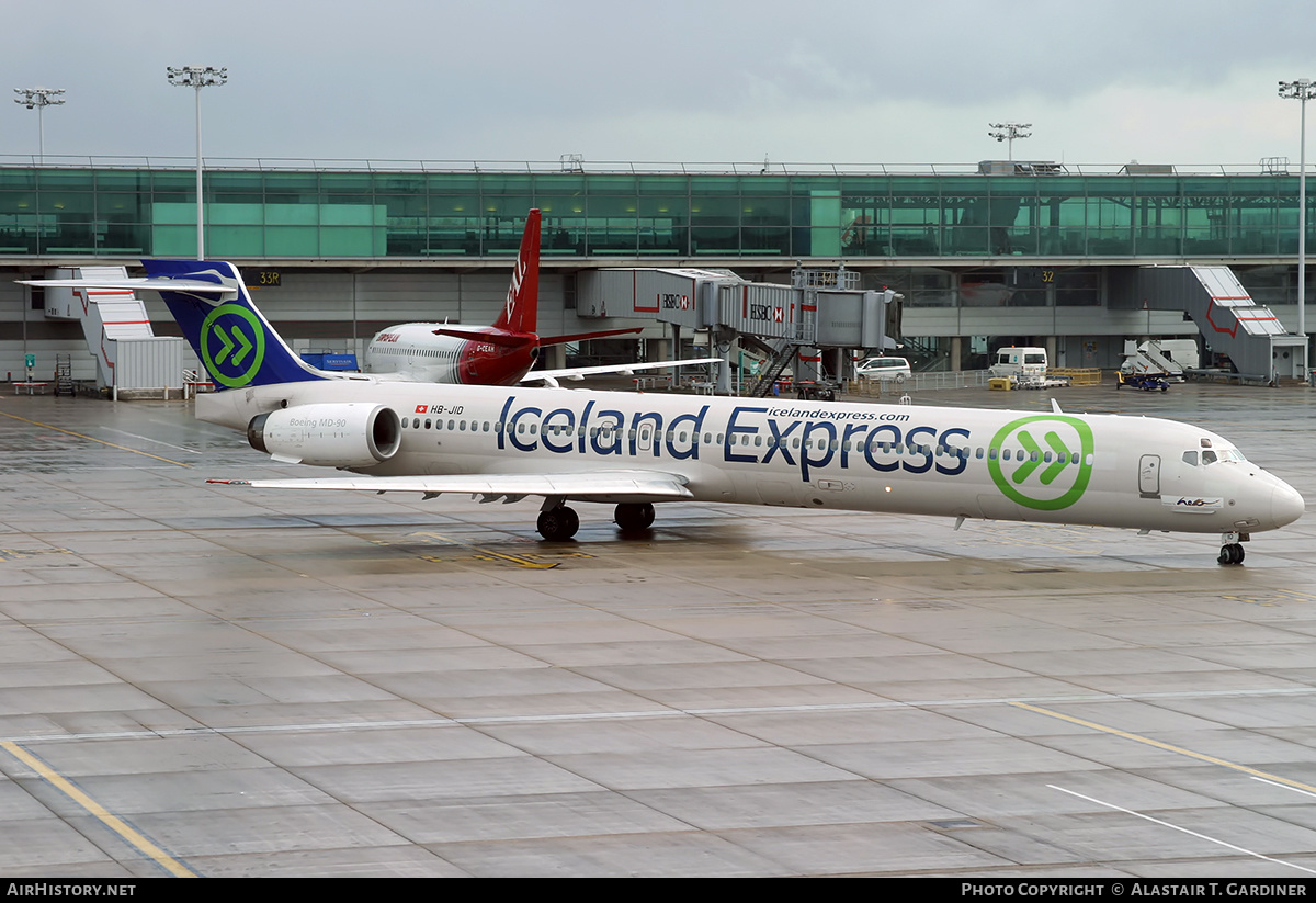 Aircraft Photo of HB-JID | McDonnell Douglas MD-90-30 | Iceland Express | AirHistory.net #81971