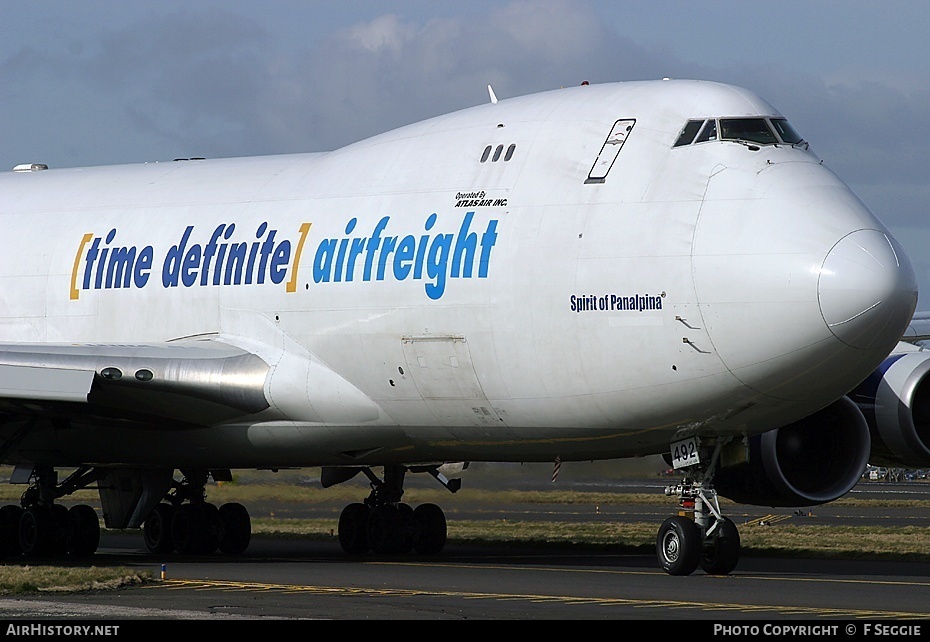 Aircraft Photo of N492MC | Boeing 747-47UF/SCD | Time Definite Airfreight | AirHistory.net #81983