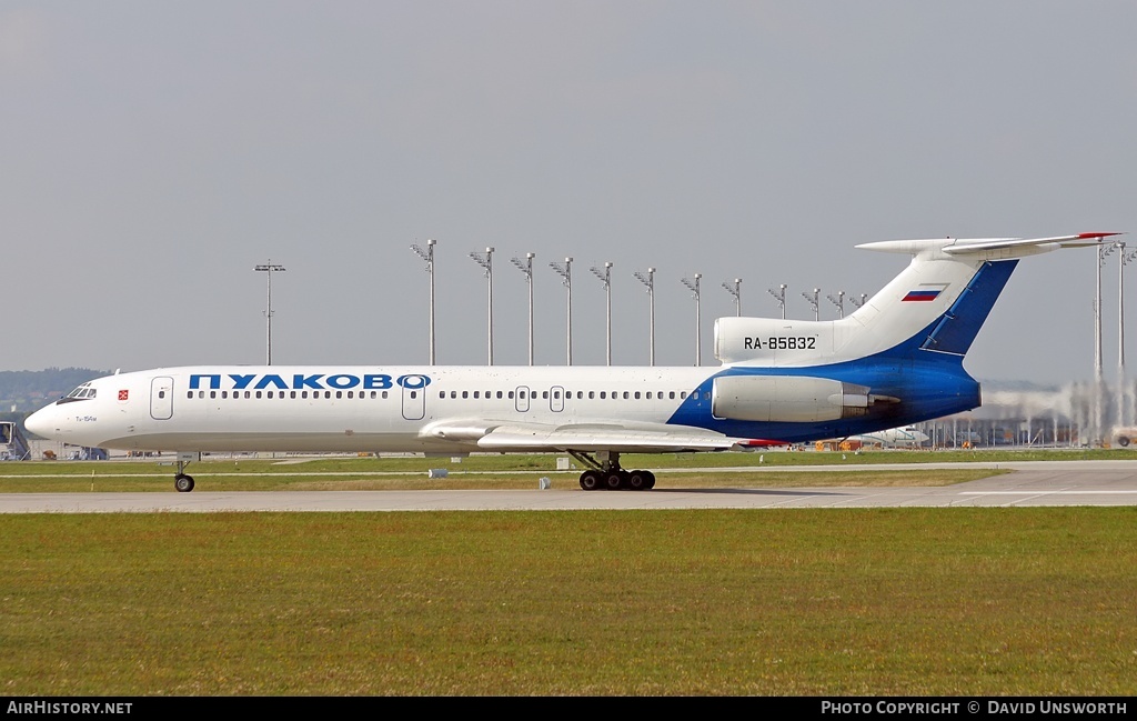Aircraft Photo of RA-85832 | Tupolev Tu-154M | Pulkovo Airlines | AirHistory.net #81992